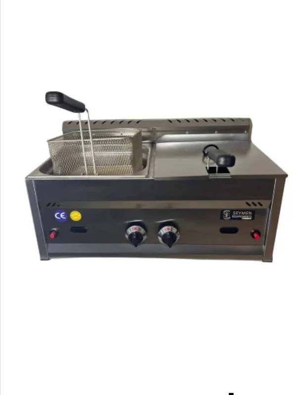 Friteuse gaz professionnelle 2 × 10 litres Série Éco — FG1010
