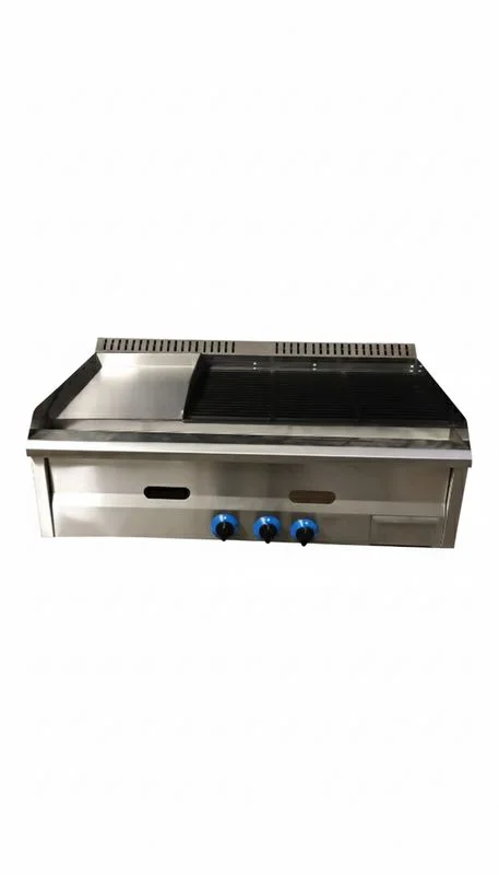 Grill à pierre de lave au gaz 90 cm — GP90